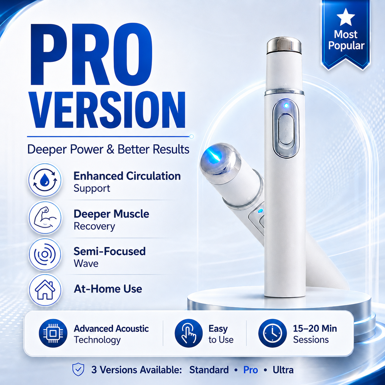 ⚡Pro Edition : significant improvements in erectile rigidity and stamina, effectively breaking down stubborn scar tissue in joints and tendons